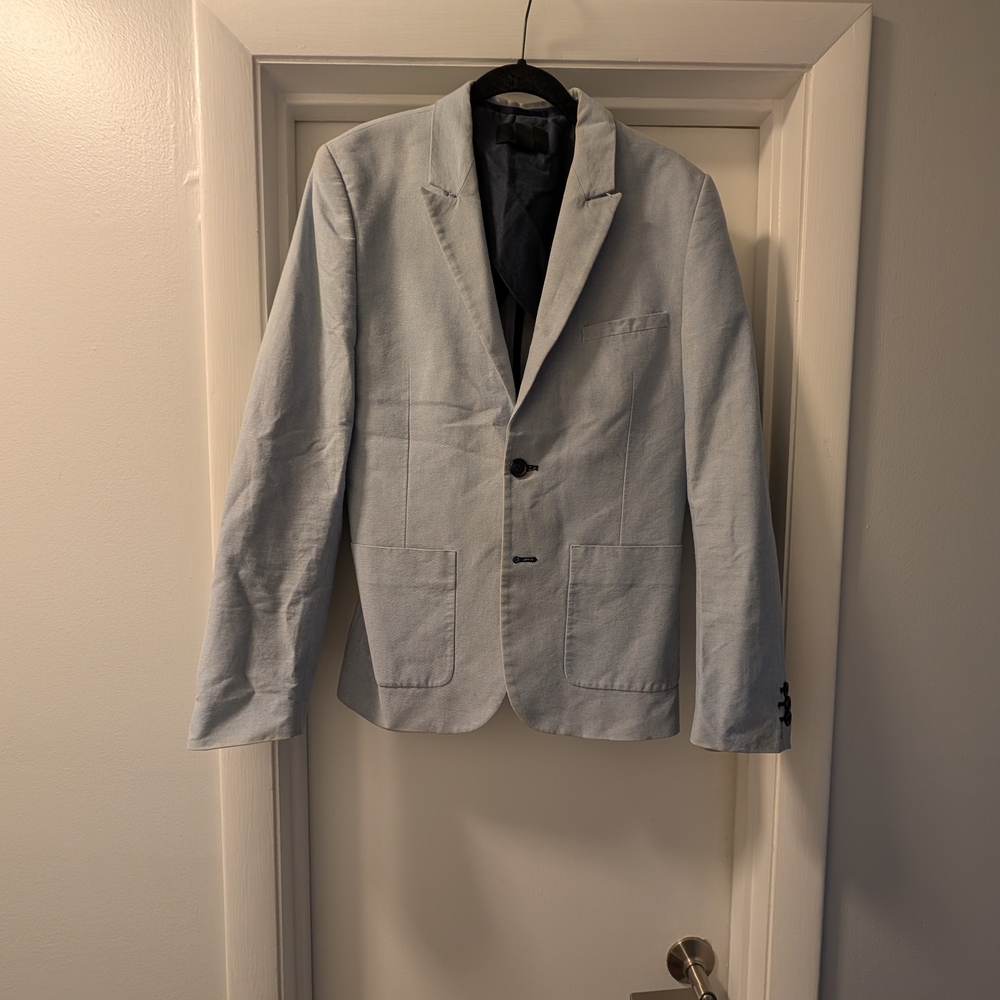 H&M Light Blue Men's Blazer